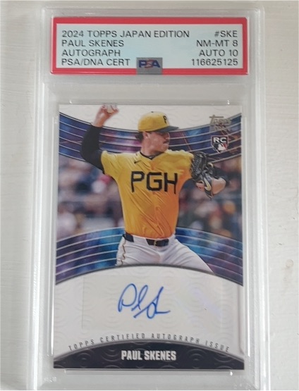 2024 Topps Japan Edition #SKE Paul Skenes — front