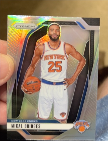 2024-25 Panini Prizm #15 Mikal Bridges — front