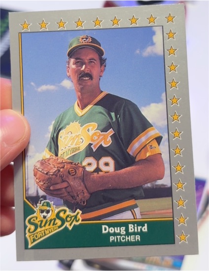1990 Pacific Senior League #90 Doug Bird — front