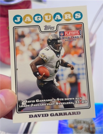 2008 Topps #324 David Garrard — front