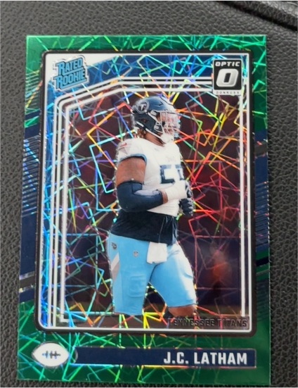 2024 Panini Donruss Optic #234 J.C. Latham — front