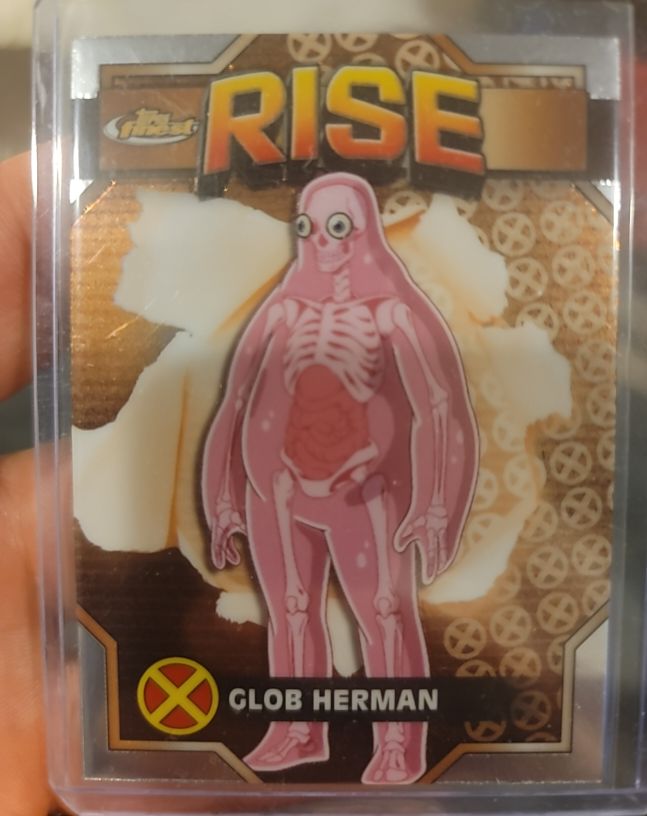 2025 Topps Finest X-Men '97 #26 Glob Herman Rise — front
