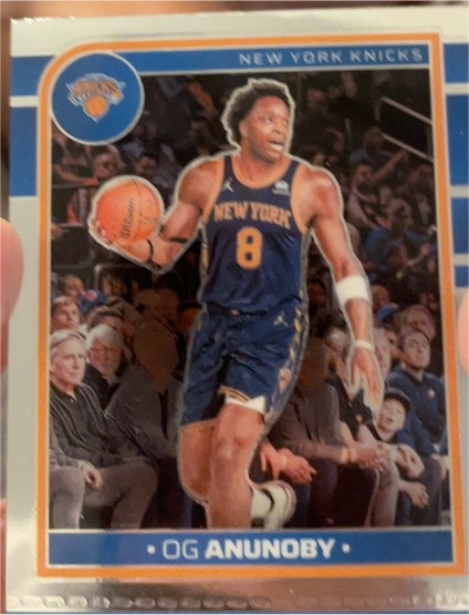 2024-25 Panini NBA Hoops #124 OG Anunoby — front