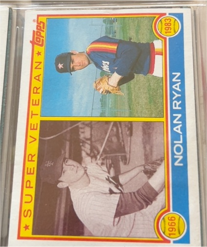 1983 Topps #361 Nolan Ryan Super Veteran — front