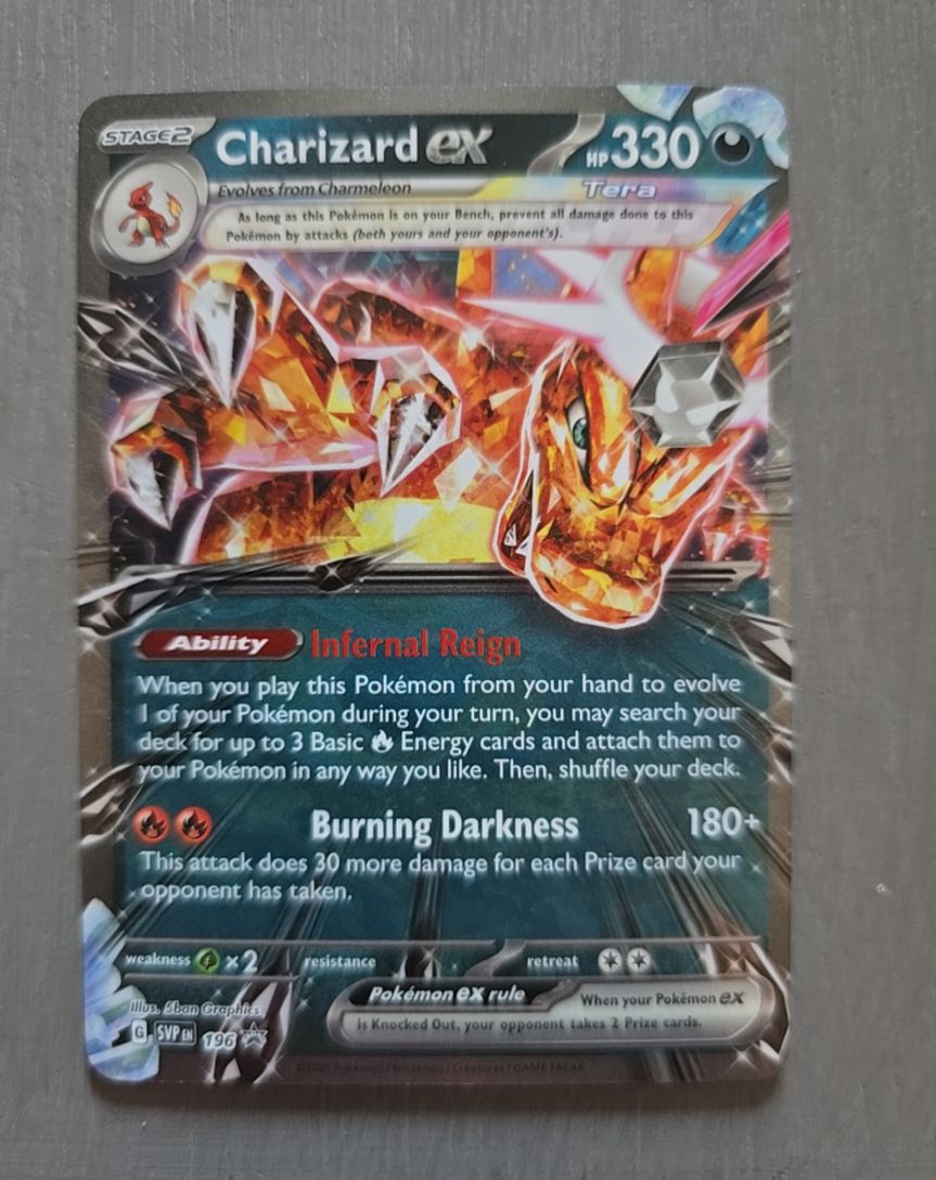 2023 Pokémon Scarlet & Violet #196 Charizard ex — front