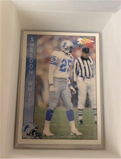 1991 Pacific #25 Sheldon White — front