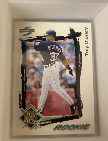 1995 Score #593 Troy O'Leary — front