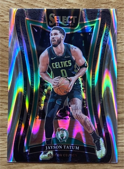 2024-25 Panini Select #307 Jayson Tatum — front
