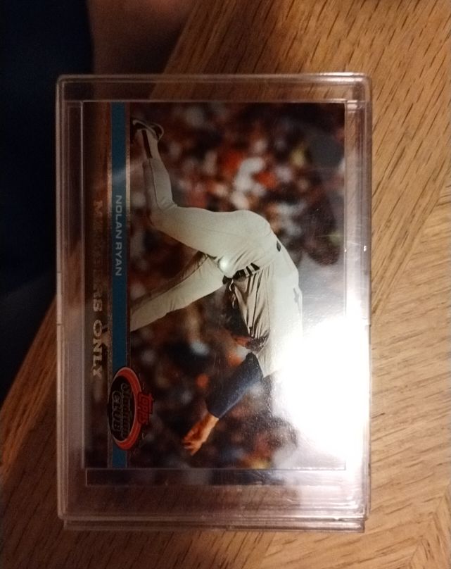 1991 Topps Stadium Club Members Only #7 Nolan Ryan — front