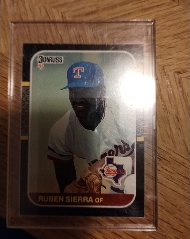 1987 Donruss #346 Ruben Sierra — front