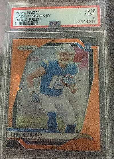 2024 Panini Prizm #365 Ladd McConkey — front