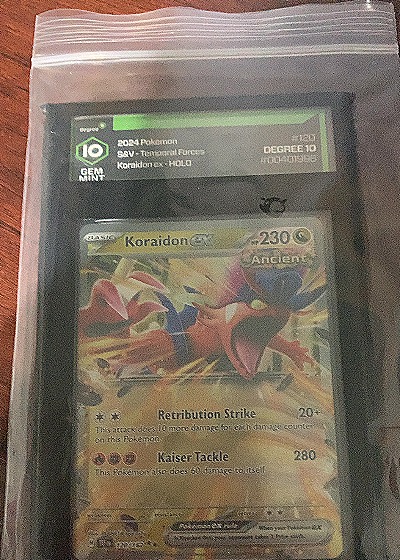 2024 Pokémon S&W - Temporal Forces #120 Koraidon GX Ancient — front