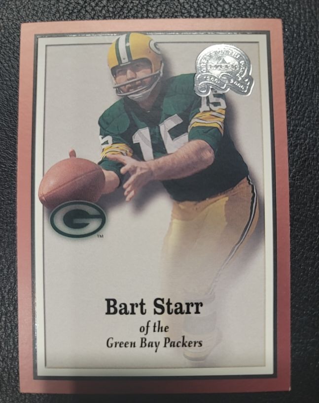 2000 Fleer Greats of the Game #53 Bart Starr — front
