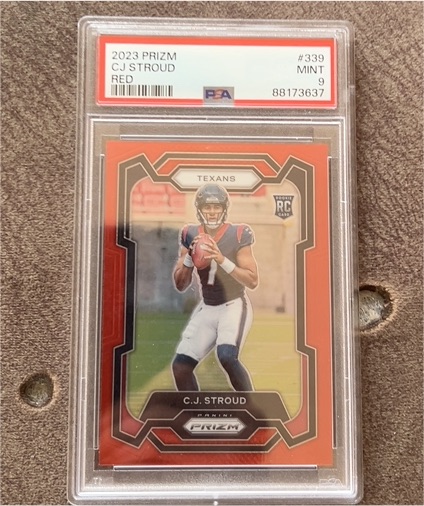 2023 Panini Prizm #339 C.J. Stroud Rookie Card — front