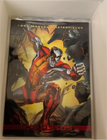 1993 SkyBox Marvel Masterpieces #38 Colossus — front