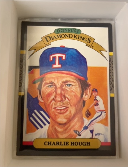 1986 Donruss Diamond Kings #7 Charlie Hough — front