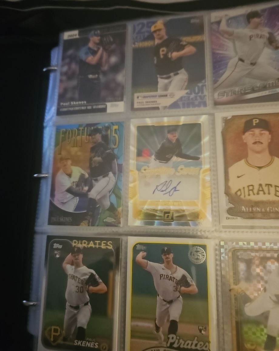 2024 Topps Chrome Fortune F15-1 Paul Skenes — front