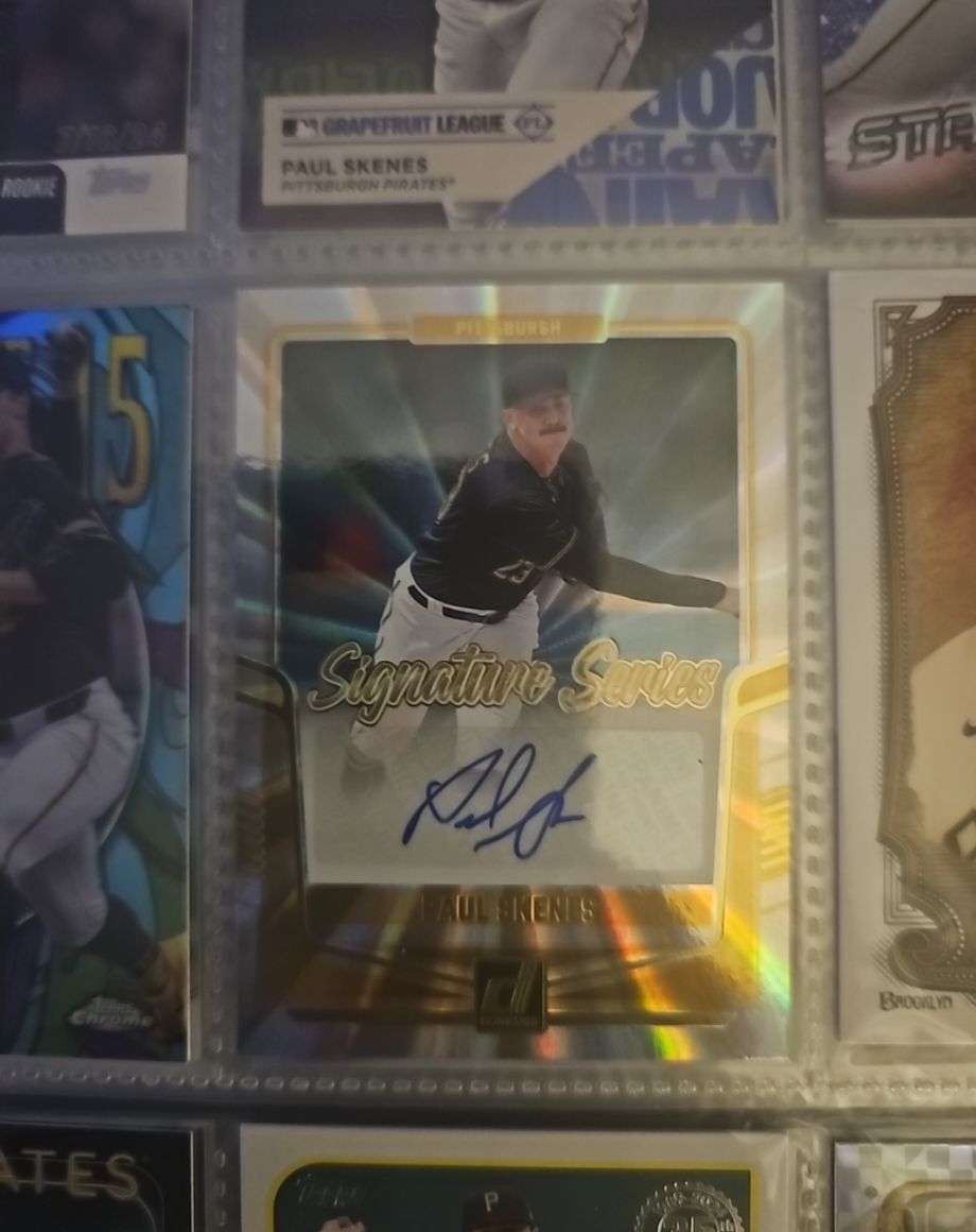 2024 Panini Donruss Signature Series Paul Skenes — front