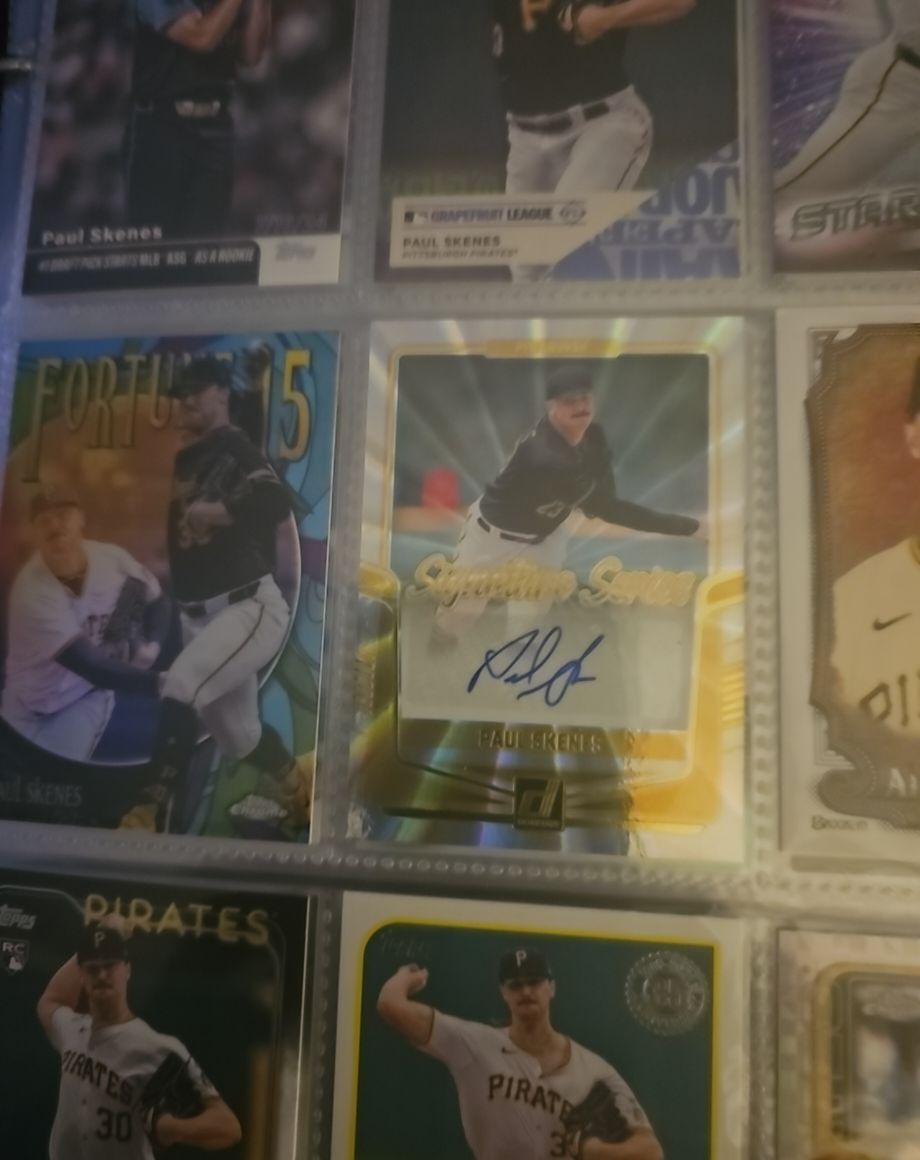 2025 Panini Donruss Signature Series #SG-PS Paul Skenes — front