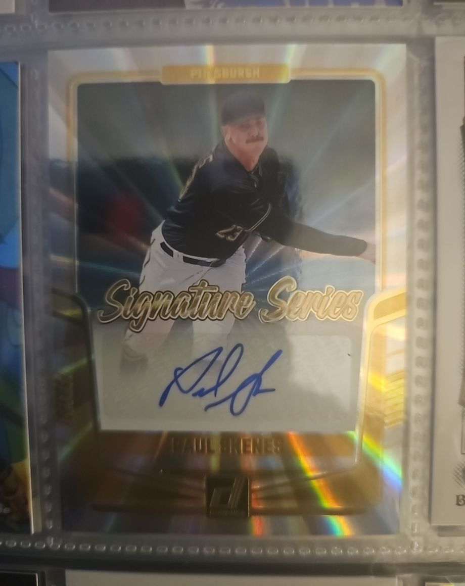 2024 Donruss Signature Series #SS-PS Paul Skenes — front