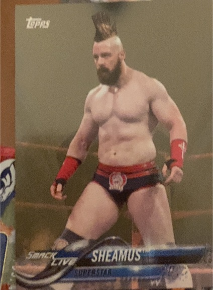 2018 Topps WWE Then Now Forever #177 Sheamus — front