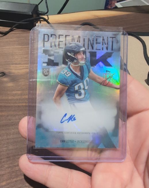2024 Topps Signature Class Preeminent Ink #Cam Little — front