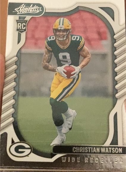 2022 Panini Absolute #119 Christian Watson — front