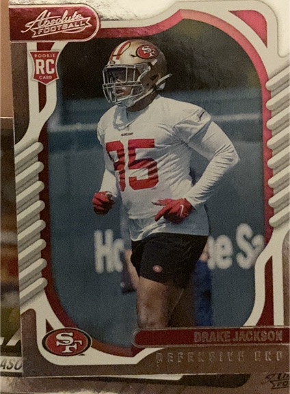 2022 Panini Absolute #161 Drake Jackson — front
