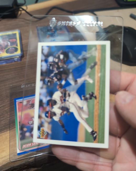 1992 Upper Deck #SP3 Deion Sanders Prime Times Two — front