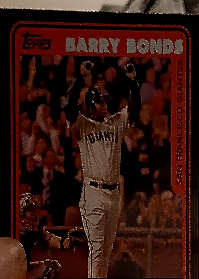 2007 Topps #756 Mark Barry Bonds — front