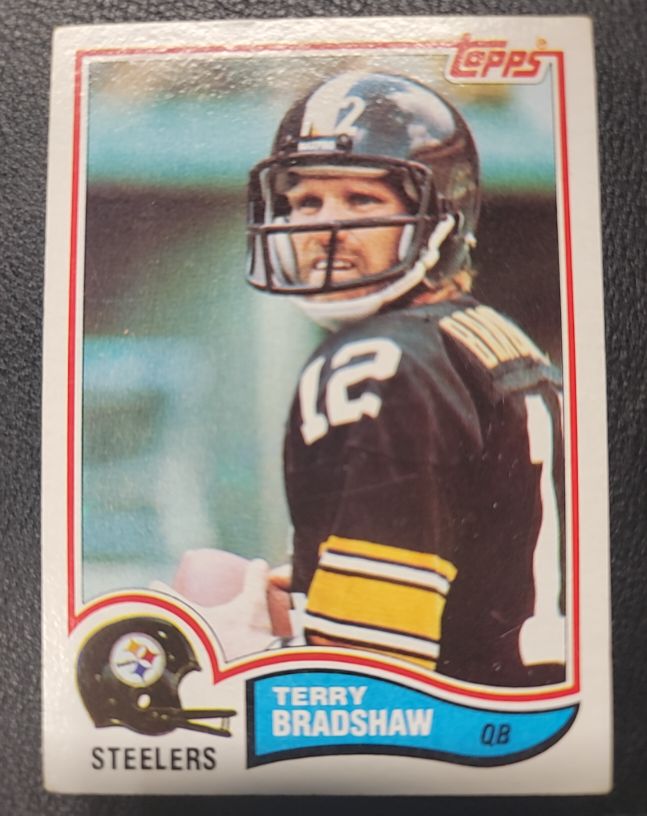 1982 Topps #204 Terry Bradshaw — front