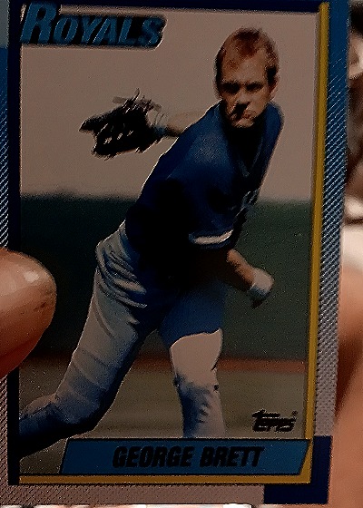 1990 Topps Traded #T12 George Brett — front