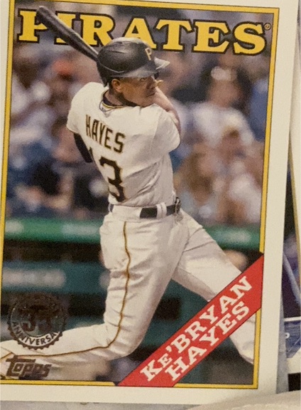 2023 Topps 1988 #T88-20 Ke'Bryan Hayes — front