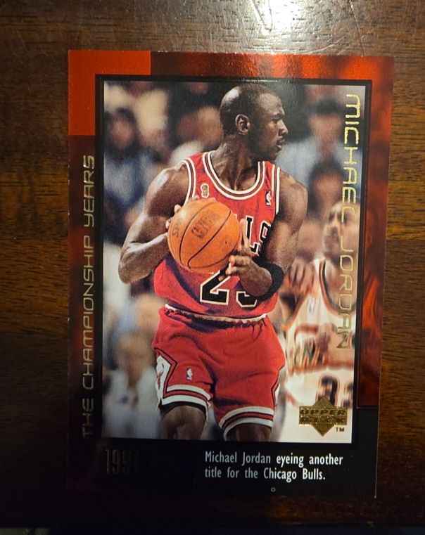 1999 Upper Deck The Championship Years #30 Michael Jordan — front