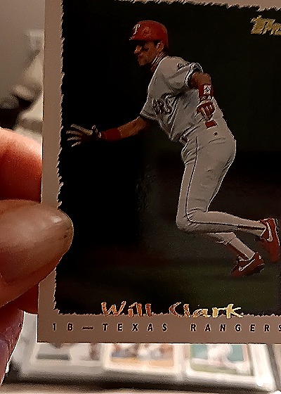 1995 Topps #16 Will Clark — front