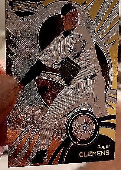 1999 Pacific Revolution #93 Roger Clemens — front
