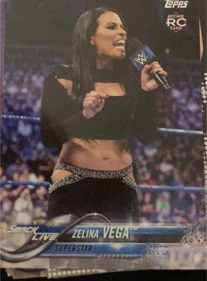 2020 Topps WWE SmackDown Live #RC Zelina Vega — front