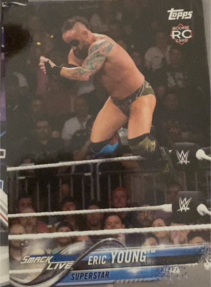 2018 Topps WWE Then Now Forever #128 Eric Young — front