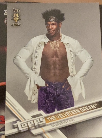 2017 Topps WWE Then Now Forever #R-38 The Velveteen Dream — front