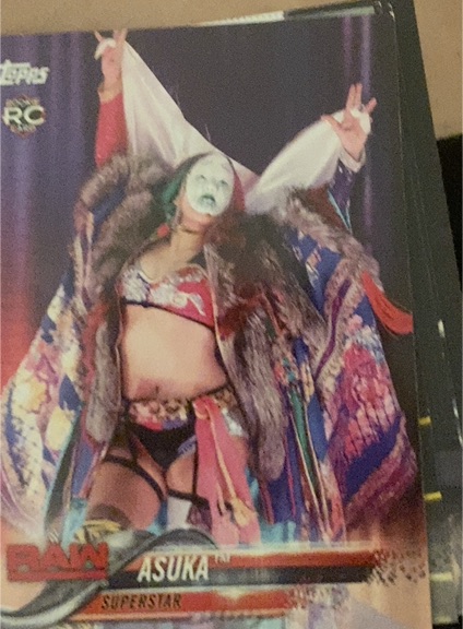 2018 Topps WWE #10 Asuka — front