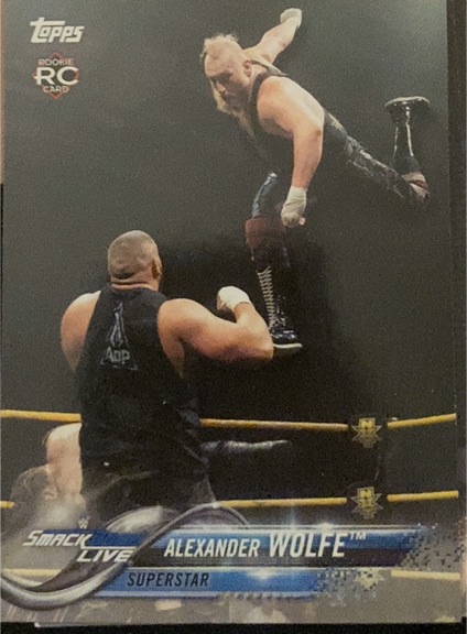 2018 Topps WWE Then Now Forever #104 Alexander Wolfe — front