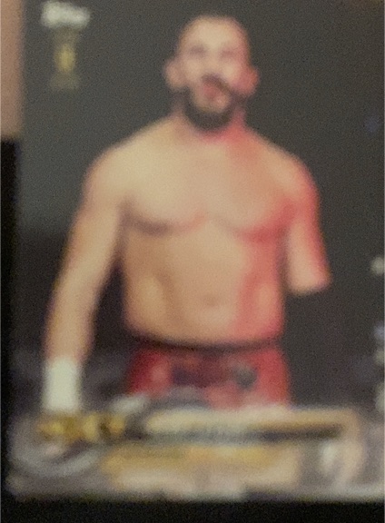 2024 Topps Chrome UFC #187 Damien Brown — front