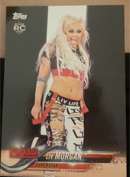 2018 Topps WWE Then Now Forever #147 Liv Morgan — front