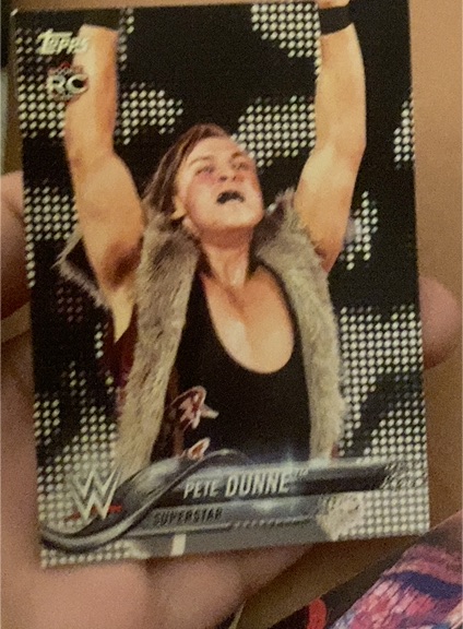 2018 Topps WWE #74 Pete Dunne — front