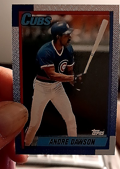 1990 Topps #140 Andre Dawson — front