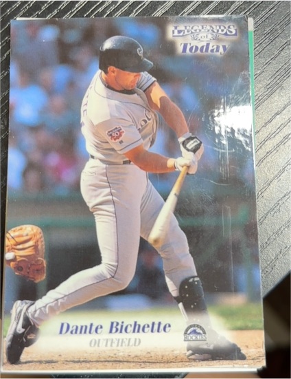 1998 Sports Illustrated Then and Now #61 Dante Bichette — front