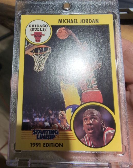 1991 Kenner Starting Lineup Michael Jordan Chicago Bulls — front