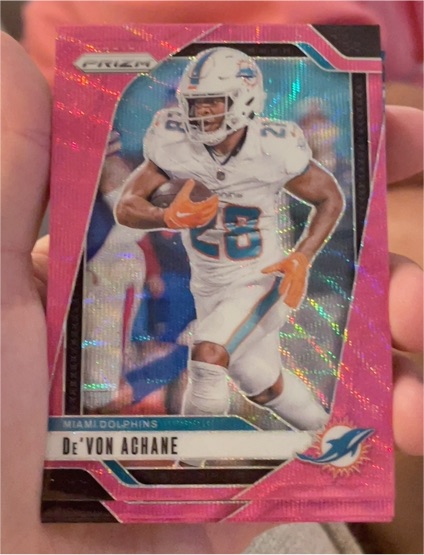 2024 Panini Prizm #176 De'Von Achane — front