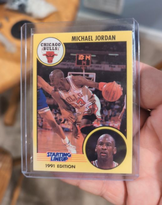1991 Kenner Starting Lineup #13 Michael Jordan — front