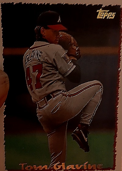 1993 Topps #524 Tom Glavine — front